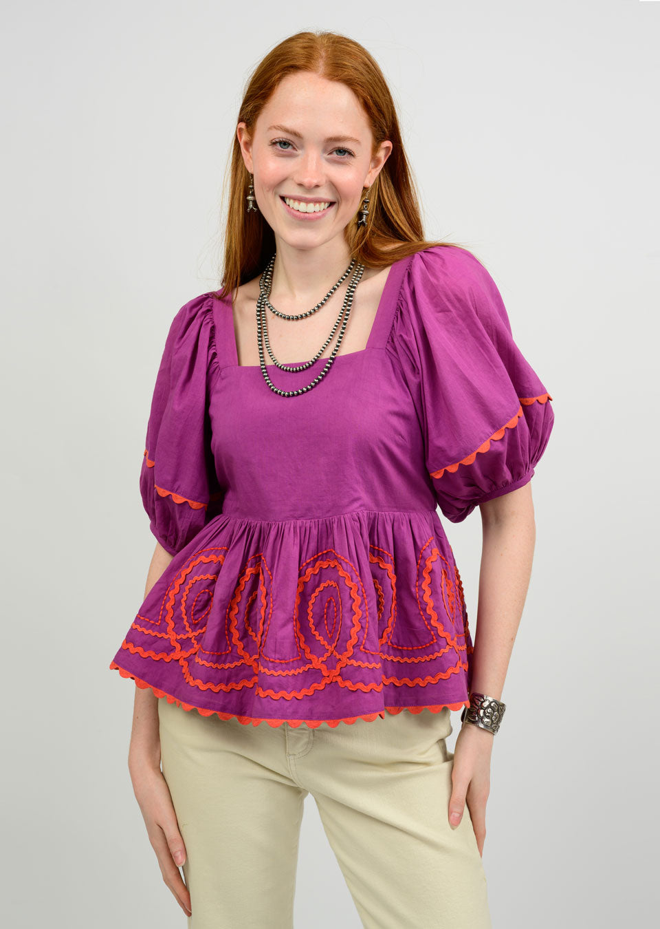 Loopy Peplum